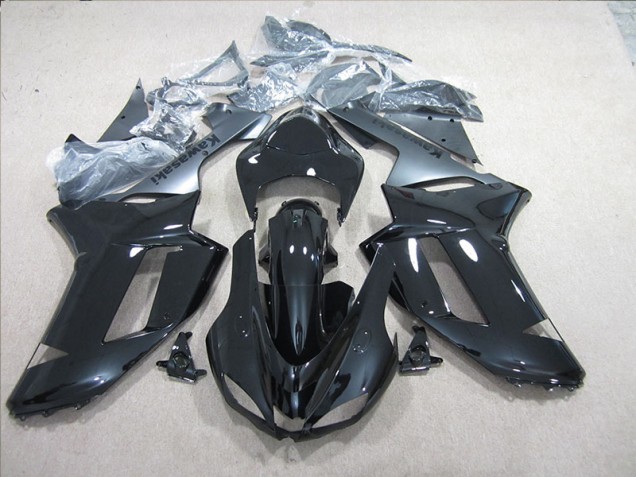 Carenado ZX6R 07-08 - Negro Plata