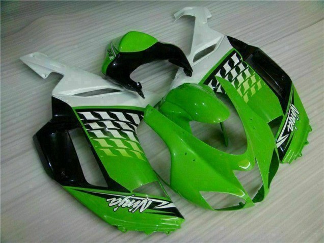 Carenado ZX6R 07-08 - Verde Blanco Ninja