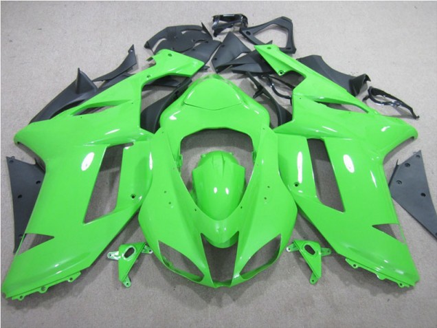 Carenado ZX6R 07-08 - Verde Carenado ZX6R 07-08 - Verde