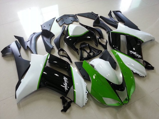 Carenado ZX6R 07-08 - Verde Negro Blanco Carenado ZX6R 07-08 - Verde Negro Blanco