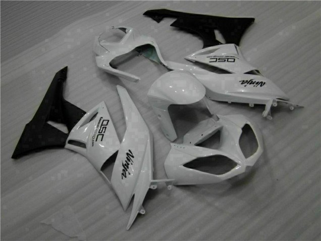 Carenado ZX6R 09-12 - Blanco Negro Ninja Carenado ZX6R 09-12 - Blanco Negro Ninja