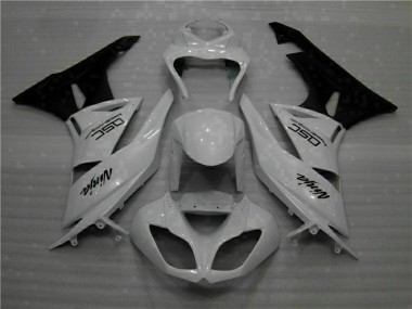 Carenado ZX6R 09-12 - Blanco Negro Ninja
