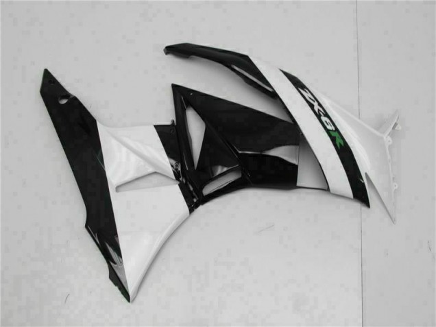 Carenado ZX6R 09-12 - Negro Blanco Carenado ZX6R 09-12 - Negro Blanco