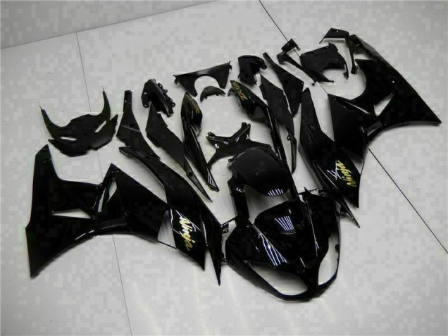 Carenado ZX6R 09-12 - Negro Oro Ninja Carenado ZX6R 09-12 - Negro Oro Ninja