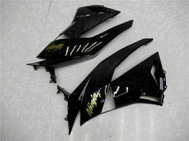 Carenado ZX6R 09-12 - Negro Oro Ninja Carenado ZX6R 09-12 - Negro Oro Ninja