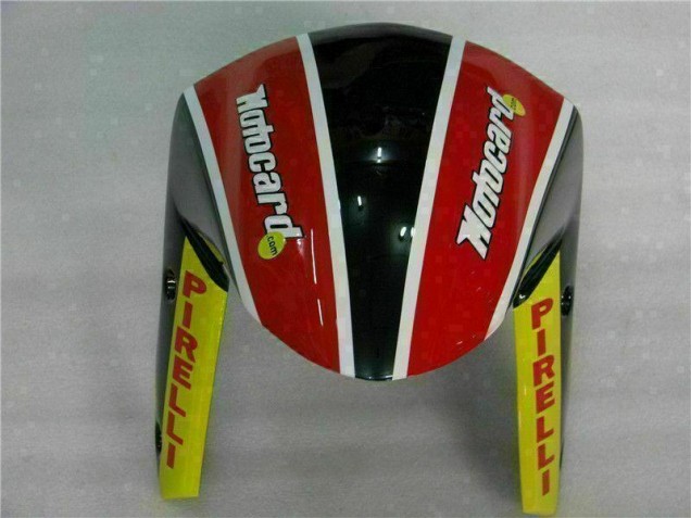Carenado ZX6R 09-12 - Negro Rojo Verdecard Carenado ZX6R 09-12 - Negro Rojo Verdecard