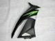 Carenado ZX6R 09-12 - Negro Verde 636 Carenado ZX6R 09-12 - Negro Verde 636