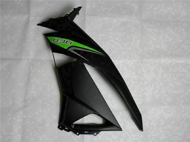 Carenado ZX6R 09-12 - Negro Verde 636 Carenado ZX6R 09-12 - Negro Verde 636