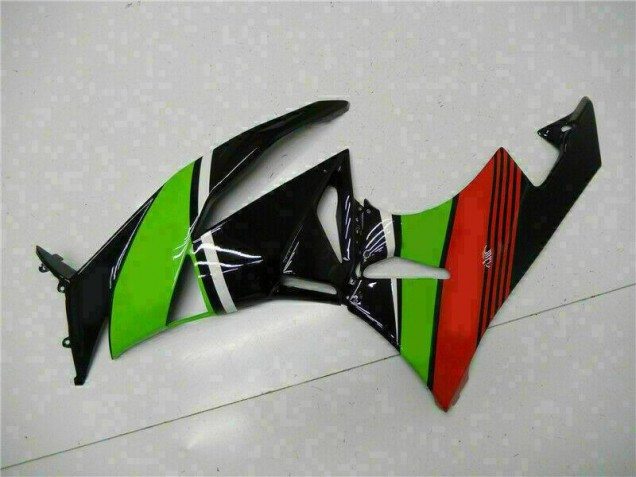 Carenado ZX6R 09-12 - Negro Verde Roja Carenado ZX6R 09-12 - Negro Verde Roja