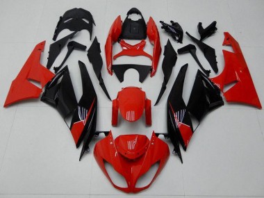 Carenado ZX6R 09-12 - Rojo Negro