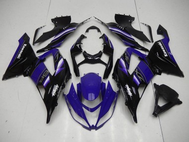 Carenado ZX6R 13-18 - Azul Negro