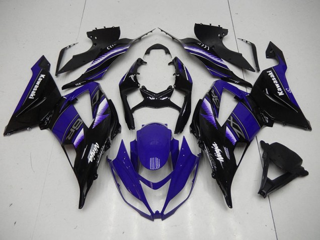 Carenado ZX6R 13-18 - Azul Negro