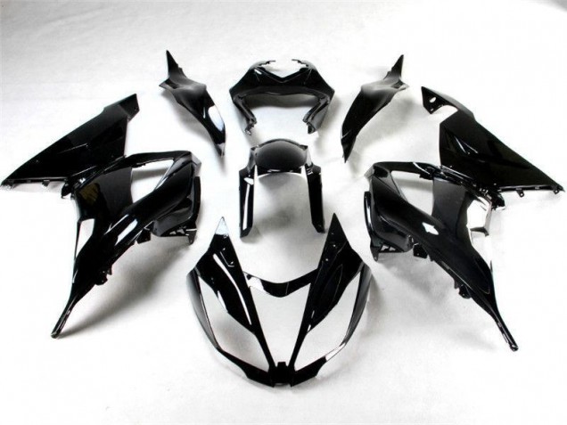Carenado ZX6R 13-18 - Brillante Negro