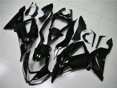 Carenado ZX6R 13-18 - Brillante Negro