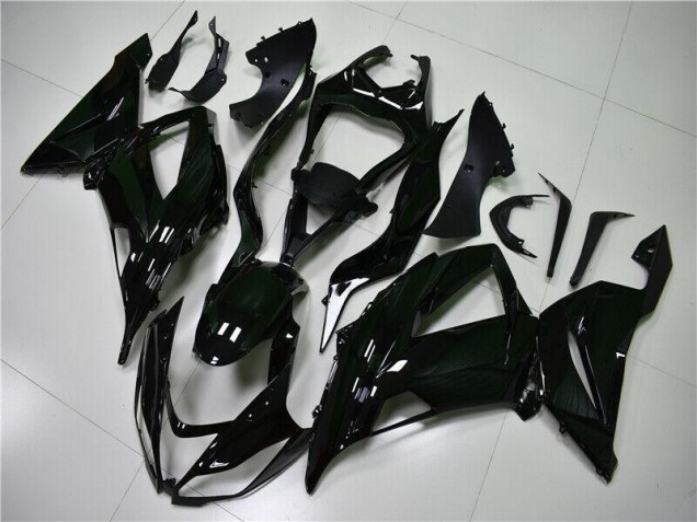Carenado ZX6R 13-18 - Brillante Negro