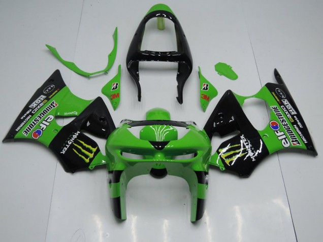 Carenado ZX6R 98-99 - Verde Monster Carenado ZX6R 98-99 - Verde Monster