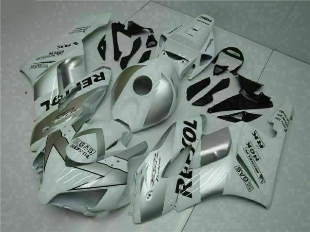 Carrocería CBR 1000 RR 04-05 - Plata Blanco Repsol
