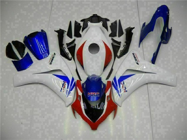 Carrocería CBR 1000 RR 08-11 - Blanco Azul Carrocería CBR 1000 RR 08-11 - Blanco Azul