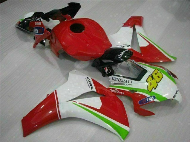 Carrocería CBR 1000 RR 08-11 - Rojo Blanco Carrocería CBR 1000 RR 08-11 - Rojo Blanco