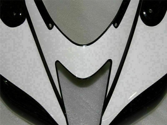 Carrocería ZX6R 07-08 - Negro Blanco Carrocería ZX6R 07-08 - Negro Blanco