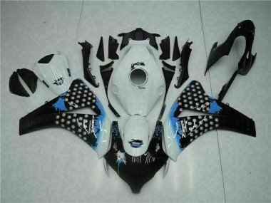 Inyección Kit Carenado CBR 1000 RR 08-11 - Blanco Negro