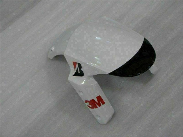 Inyección Kits Carenado ZX6R 09-12 - Negro Blanco 3M Touch4