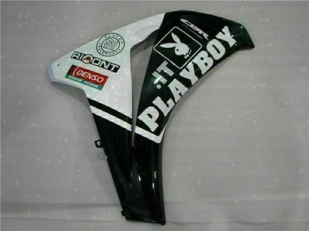 Kit ABS Carenado CBR 1000 RR 08-11 - Blanco Negro Playboy Kit ABS Carenado CBR 1000 RR 08-11 - Blanco Negro Playboy