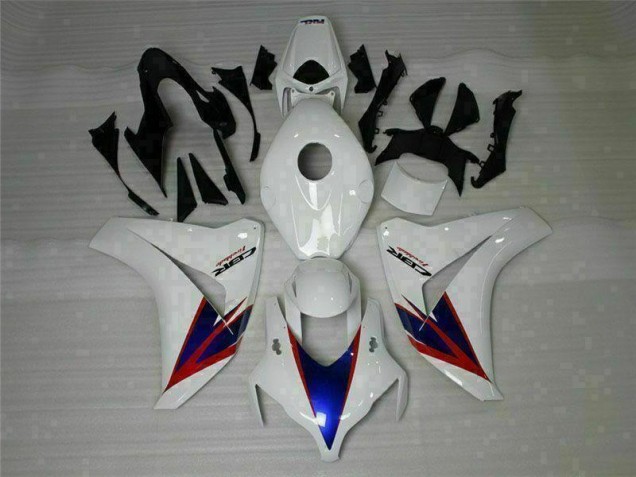 Kit Carenado ABS Completo CBR 1000 RR 08-11 - Blanco Azul Rojo Kit Carenado ABS Completo CBR 1000 RR 08-11 - Blanco Azul Rojo