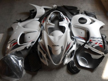 Kit Carenado ABS Completo GSXR 1300 Hayabusa 08-19 - Blanco Negro