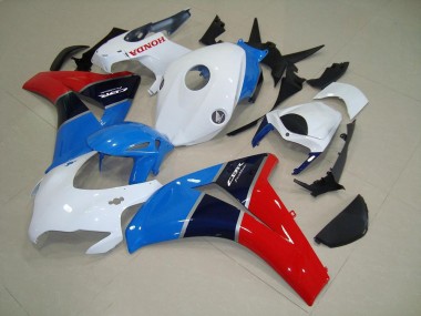 Kit Carenado CBR 1000 RR 08-11 - Blanco Azul Rojo