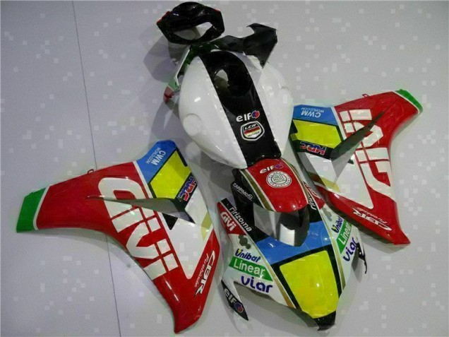 Kit Carenado CBR 1000 RR 08-11 - Rojo Blanco Kit Carenado CBR 1000 RR 08-11 - Rojo Blanco