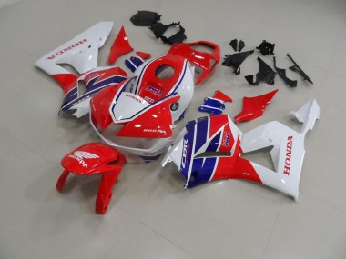 Kit Carenado CBR 600 RR 13-21 - Rojo Blanco Azul HRC
