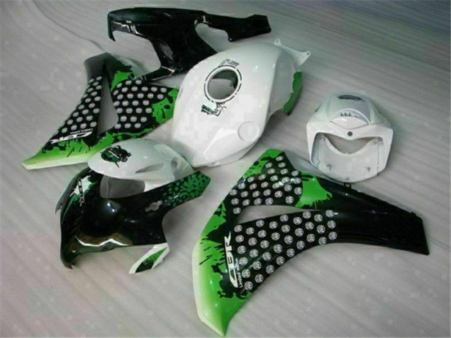 Kit Carenado Inyección CBR 1000 RR 08-11 - Verde Blanco Kit Carenado Inyección CBR 1000 RR 08-11 - Verde Blanco