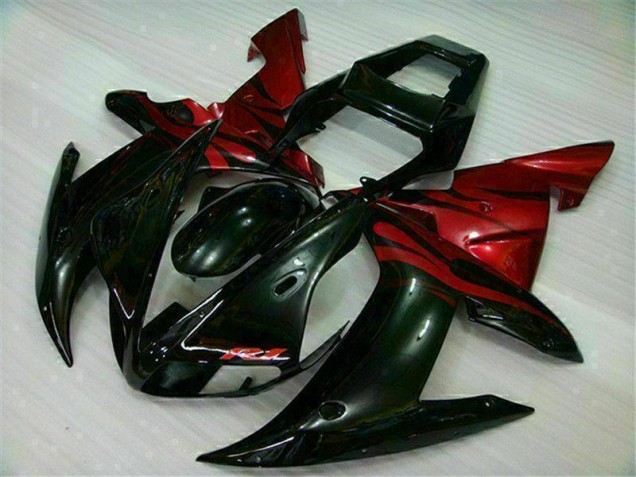 Kit Carenado R1 02-03 - Negro Rojo Kit Carenado R1 02-03 - Negro Rojo