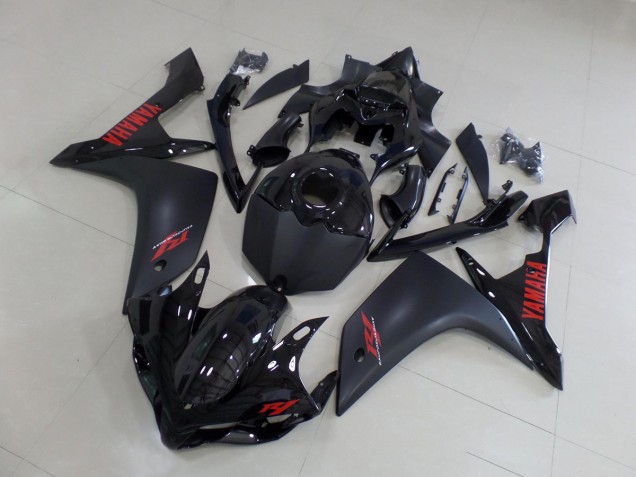 Kit Carenado R1 07-08 - Negro Mate Rojo Kit Carenado R1 07-08 - Negro Mate Rojo