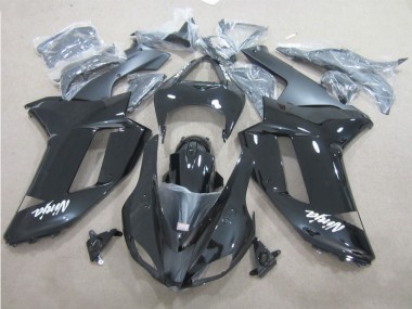 Kit Completo Carenado ZX6R 07-08 - Negro Blanco