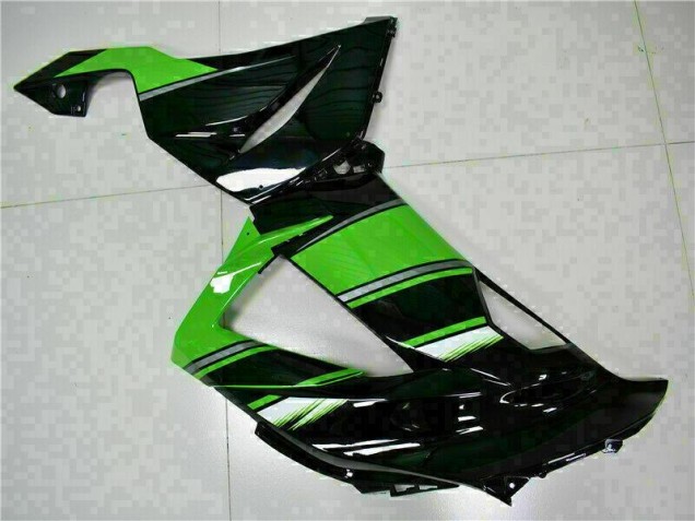 Kit Completo Carenado ZX6R 13-18 - Negro Verde