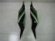 Kit Completo Carenado ZX6R 13-18 - Negro Verde