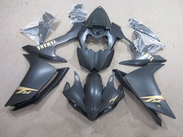 Kits ABS Carenado R1 07-08 - Negro Oro Calcomanías Kits ABS Carenado R1 07-08 - Negro Oro Calcomanías