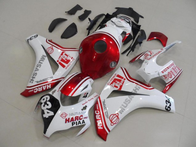 Kits Carenado CBR 1000 RR 08-11 - Blanco Rojo HARC Pro PIAA 634 Kits Carenado CBR 1000 RR 08-11 - Blanco Rojo HARC Pro PIAA 634