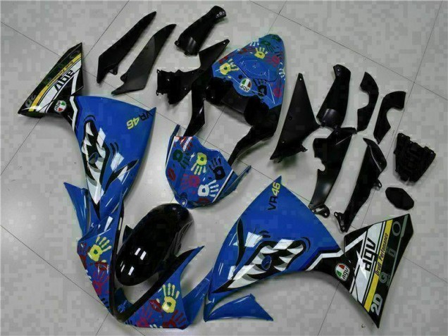 Kits Carenado R1 09-11 - Azul