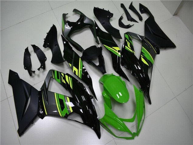 Kits Carenado ZX6R 13-18 - Verde Negro