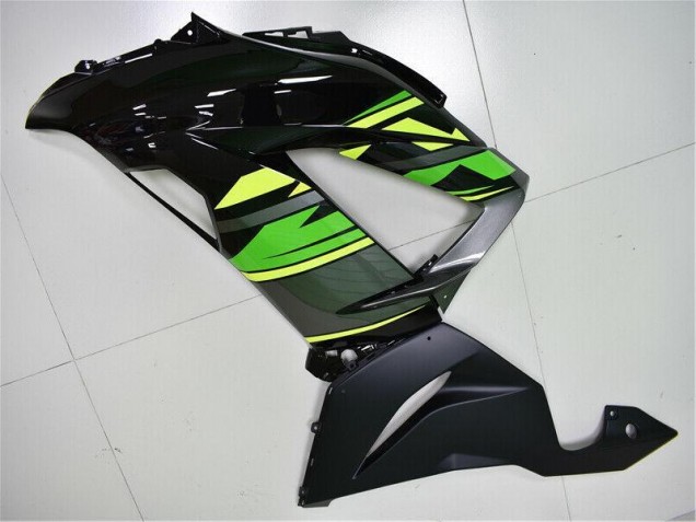 Kits Carenado ZX6R 13-18 - Verde Negro