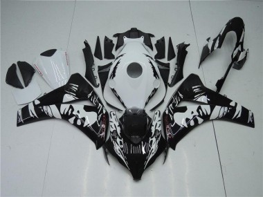 Kits Completo Carenado ABS CBR 1000 RR 08-11 - Negro Blanco