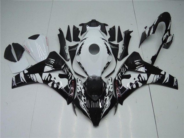 Kits Completo Carenado ABS CBR 1000 RR 08-11 - Negro Blanco Kits Completo Carenado ABS CBR 1000 RR 08-11 - Negro Blanco