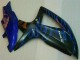 Kits Completo Carenado ABS GSXR 600 / 750 K8 08-10 - Azul Negro