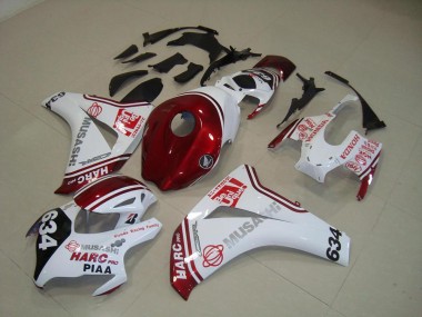 Kits Completo Carenado CBR 1000 RR 08-11 - Blanco Rojo HARC Pro PIAA 634