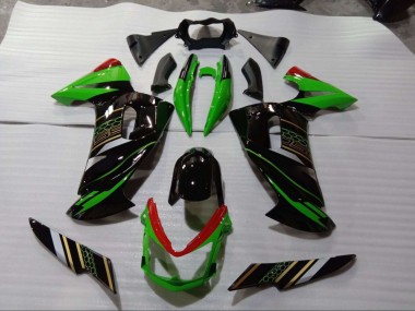 Kits Completo Carenado EX650 06-08 - Verde Negro