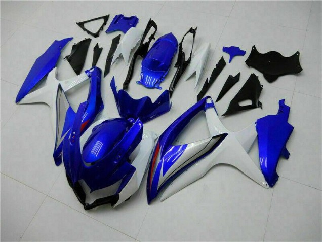 Kits Completo Carenado GSXR 600 / 750 K8 08-10 - Azul Blanco