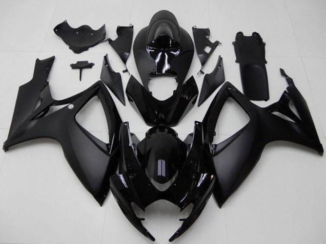 Carenados Moto Suzuki GSXR 600/750 2006-2007 - Negro Mate Negro Brillante Fabricantes
